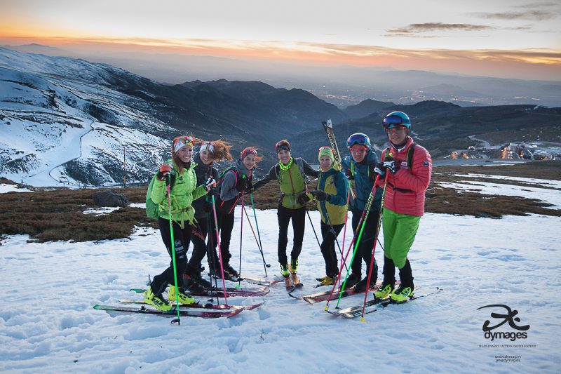 skimo, esqui de montaña, jovenes deportitistas